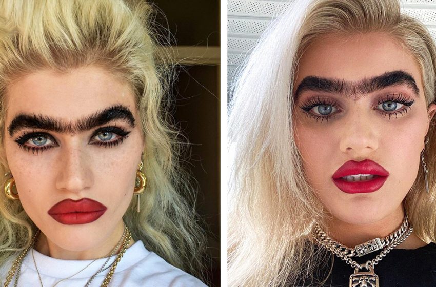  «Раньше было лучше»: как выглядела звезда Instagram София Хаджипантели без моноброви