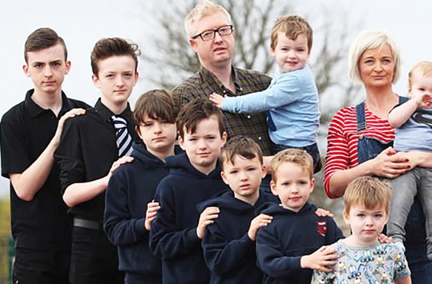  «10 мальчиков и, наконец, девочка!»: история этой семьи из Шотландии просто потрясающая