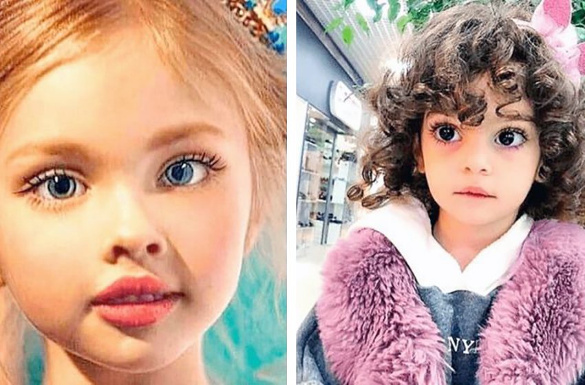  «Невозможно оторвать глаз»: фото деток, которых природа наградила кукольной внешностью