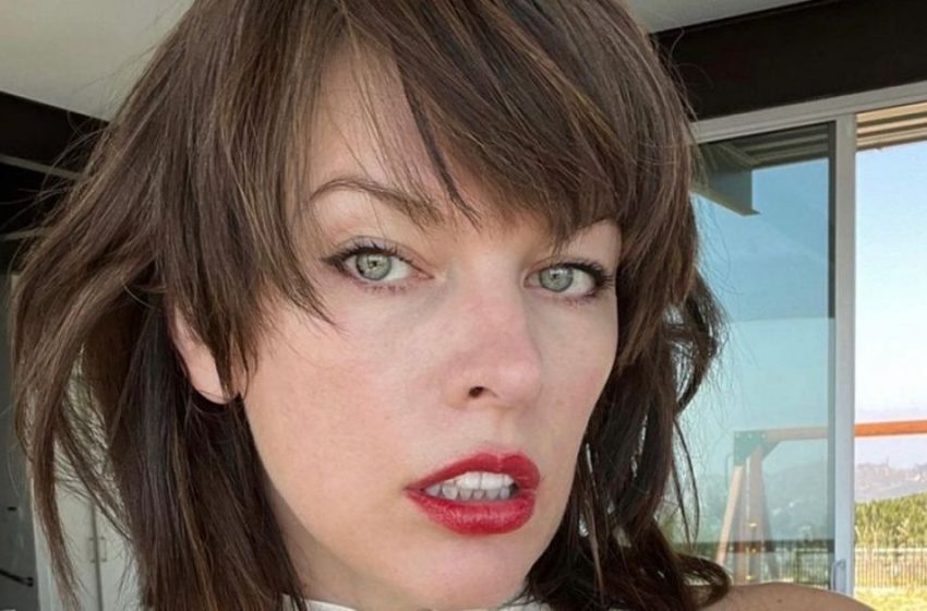 «Стала похожей на мужчину»: 47-летняя Милла Йовович ошарашила поклонников, побрив свою голову машинкой