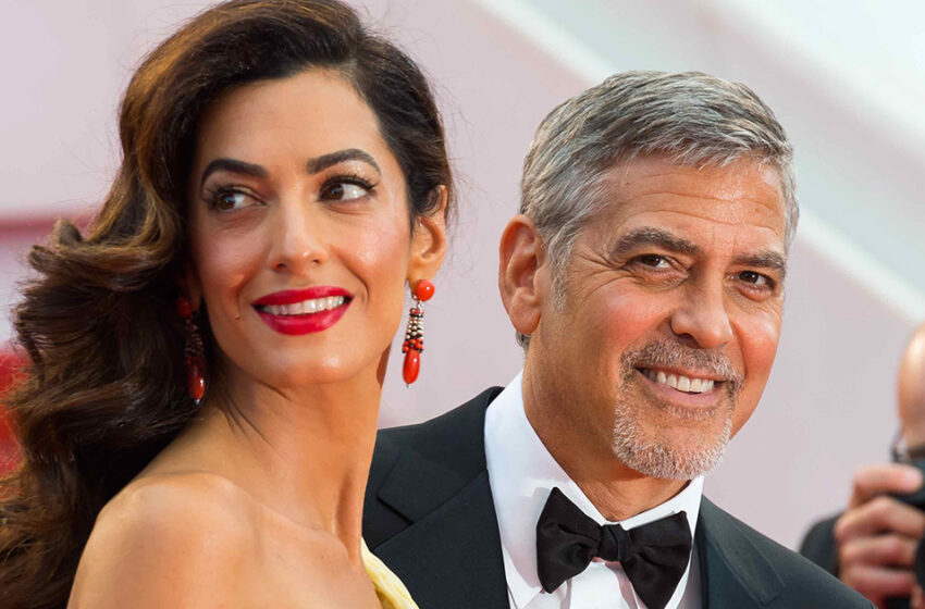  «Она сводит его с ума»: Супруга Джорджа Клуни Амаль в желтом платье заставила влюбить в себя актёра второй раз